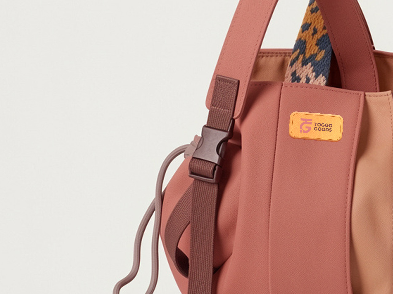 TOGGO Goods signature pink bag